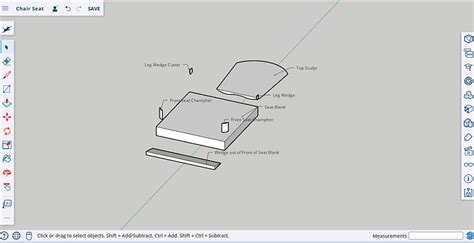 Chair Modeling Process - Gallery - SketchUp Community