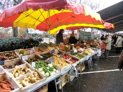 Farmers Market in South-West France