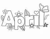 25  Creative Picture Of April Coloring Pages sketch template