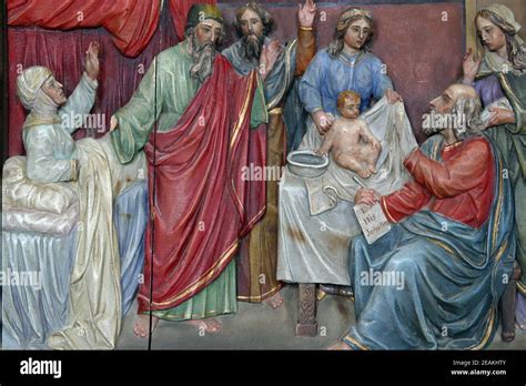 Birth of John the Baptist Stock Photo - Alamy