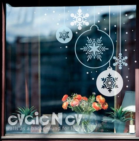 Image result for holiday storefront decals | Christmas window decorations, Christmas window ...