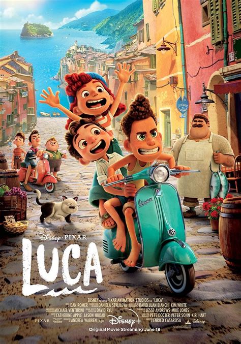 New Poster for Pixar's "Luca" : r/disney