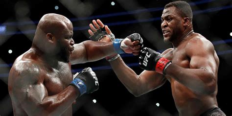 “I’m going to break you, and that’s a promise," Jon Jones and Francis Ngannou exchanged some ...