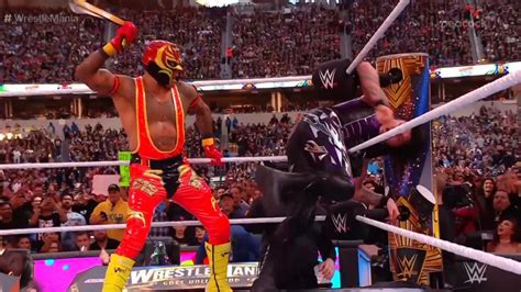 Rey Mysterio defeats 'son' Dominik Mysterio amid disruption by The ...