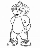 Bj From Barney And Friends Coloring Page  Free Printable Pages sketch template