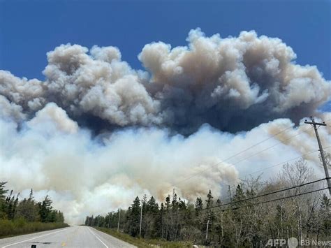 カナダ東部で山火事、1.6万人に避難指示 写真6枚 国際ニュース：AFPBB News