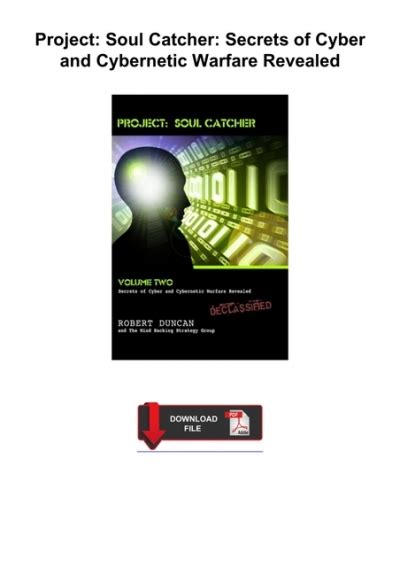 PDF/BOOK Project: Soul Catcher: Secrets of Cyber and Cybernetic Warfare ...