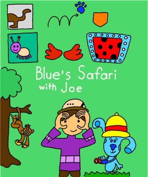 Blues Clues Blues Safari With Joe VHS by Zoboomafo on DeviantArt