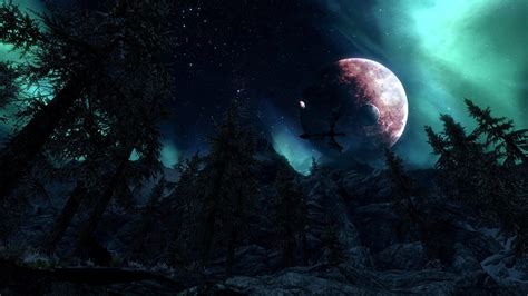 Skyrim Night Wallpaper - KoLPaPer - Awesome Free HD Wallpapers