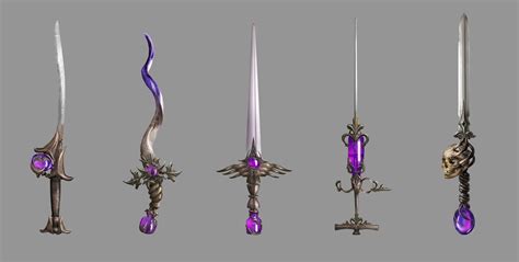 Poison daggers, Jean Roux | Weapon concept art, Sword design, Props concept