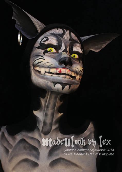 Cheshire Cat - Alice Madness Returns Body Paint by MadeULookbylex on DeviantArt