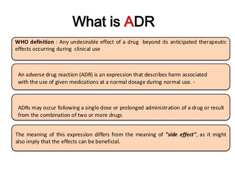 Introduction to Adverse Drug Reactions