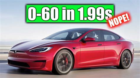 Engineering Explained: No, Model S Plaid Can't Hit 60 MPH In Under 2 ...