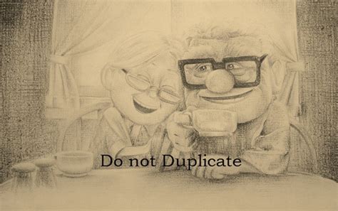 Carl and Ellie From Disney's Pixar's UP 11 X 17 - Etsy