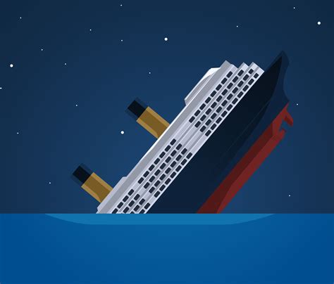 Titanic Sinking Clip Art