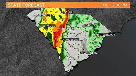 Severe Storms, Tornadoes Possible for South Carolina Today | wltx.com