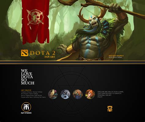 The Art of DOTA 2 on Behance