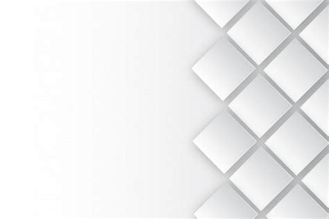 Premium Vector | Rectangle white background template | Geometric pattern background, Background ...