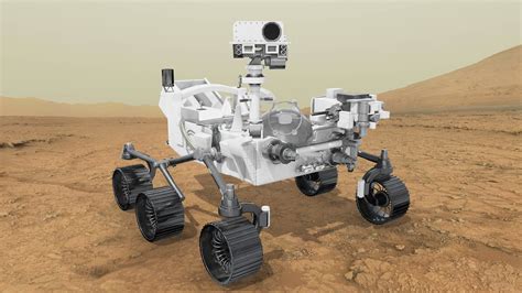 MARS 2020 Mars Rover model | Mars rover, Space probe, 3d model