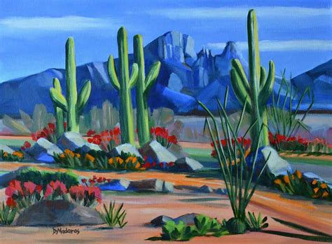 BLUE CATALINAS by Diana Madaras - Southwest Artists Emporium