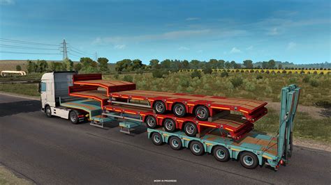 SCS Software's blog: ETS2: Low-bed & Low-loader Trailers