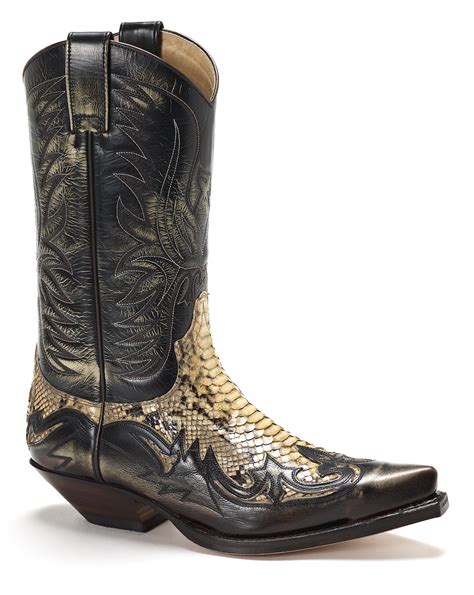 Sendra SE3241TIERRA Men's Python | Snakeskin cowboy boots, Fashion cowboy boots, Mens cowboy boots