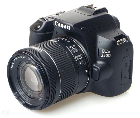 Portable New Canon EOS 250D Wifi DSLR Camera + EF-S 18-55mm in Accra Metropolitan - Photo ...