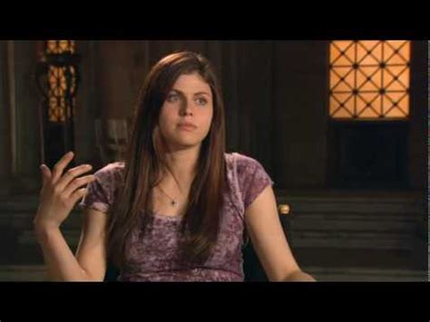 Percy Jackson Movie - Alexandra Daddario Interview - YouTube