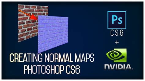 Creating normal map in Photoshop cs6 | For Beginners. | Photoshop cs6 ...