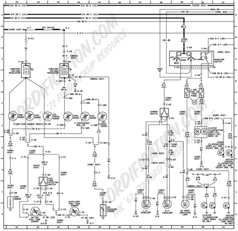 1972 Ford F100 Ignition Switch Wiring Diagram - Wiring Diagram