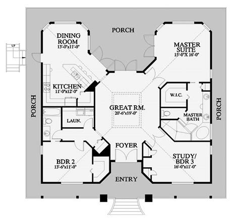 Florida Coastal Cracker - Coastal House Plans from Coastal Home Plans