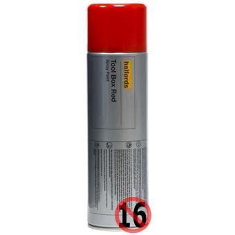 Halfords Toolbox RED Spray Paint 500ml | Halfords UK