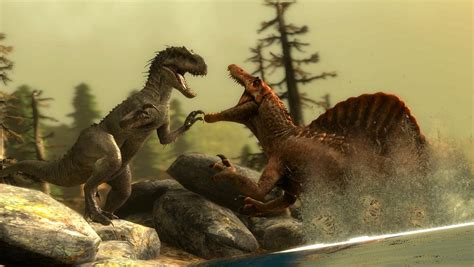 Indominus Rex Vs Spinosaurus by TREX096 on DeviantArt