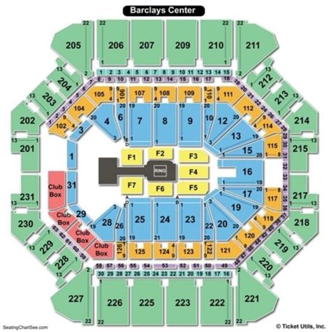 barclays center seating chart concert | Seating charts, Barclays center, Concert