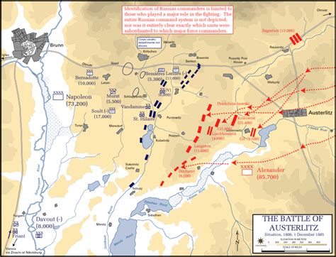 The Trap is set! Battle of Austerlitz Dec 02 1805 | Battle, Map, Napoleon