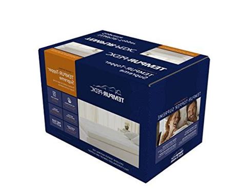 Tempur-Pedic TEMPUR Supreme 3-Inch Premium Foam Mattress Topper,