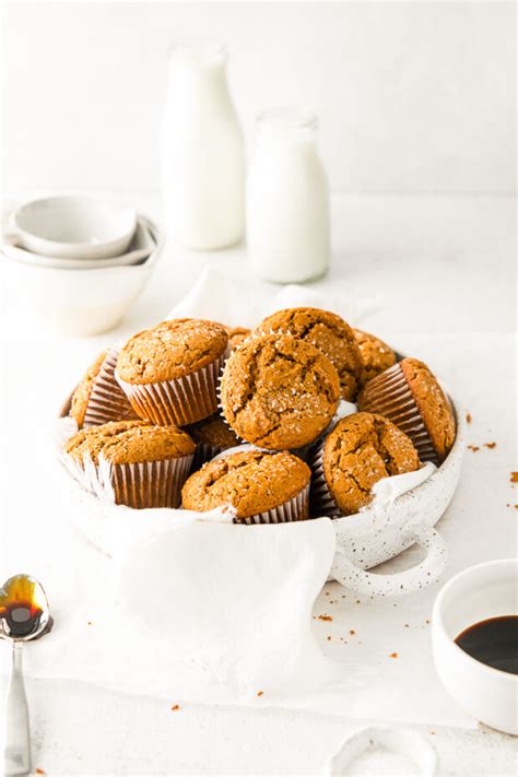 Gingerbread Muffins - Nutmeg Nanny