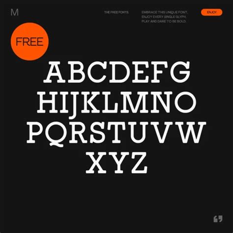 THE MEDIUM FONT. – THE FREE FONTS