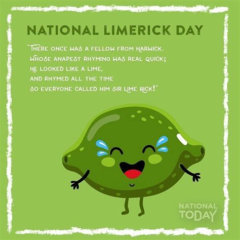 Are you a poet and don’t even know it? Happy National Limerick Day! 💫 #limerickday # ...