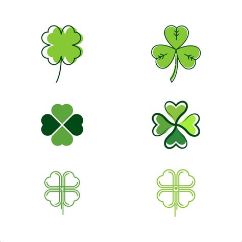 Green Clover Leaf icon Template 3598092 Vector Art at Vecteezy