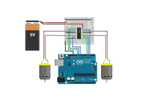 Control DC Motors With Arduino And L293D Motor Driver IC, 45% OFF