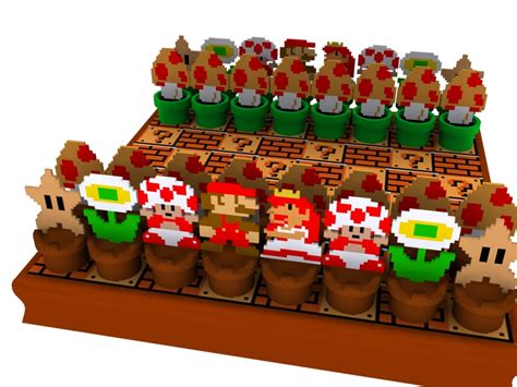 My Mario Chess Set 2 by yomochi on DeviantArt