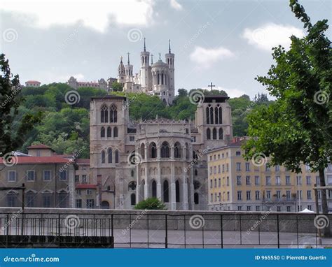 Cathedral of Lyon stock photo. Image of public, aged, architecture - 965550