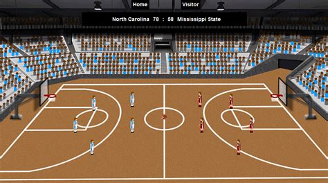 NCAA basketball Game Simulation