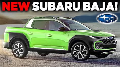 All NEW Subaru Baja Just SHOCKED The Entire Car Industry! - YouTube