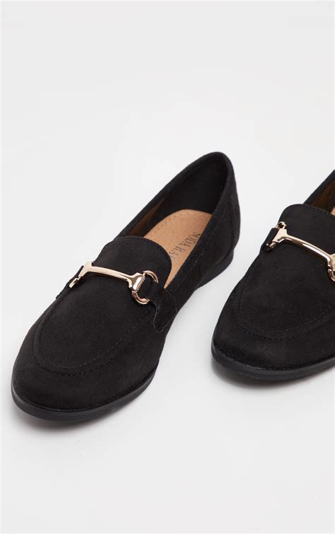 Black Loafer | Shoes | PrettyLittleThing USA