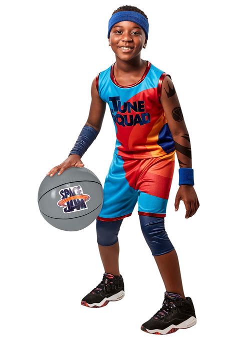 Child Space Jam 2 Lebron James Tune Squad Costume | Movie Costumes