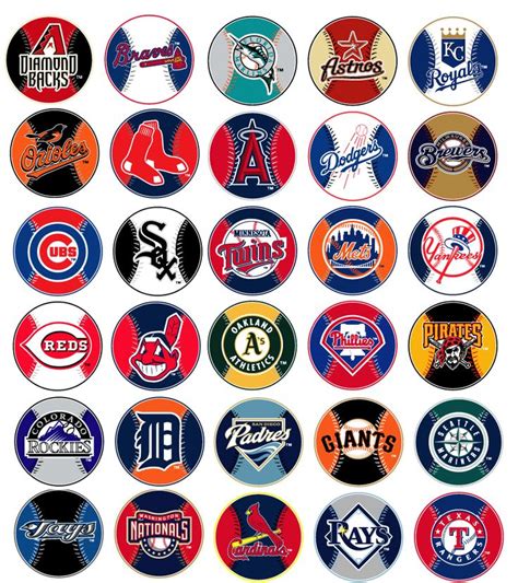 major league baseball logo | MLB Major League Baseball Prismatic ...