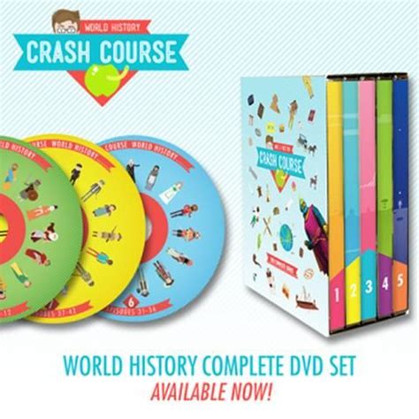 CrashCourse World History: The Complete Series DVD Set | World history ...