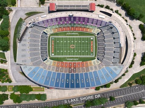 The Most Awesome and Interesting bears stadium seating chart